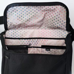 Dakine Laptop Bag (Black with Interior Polka Dots)